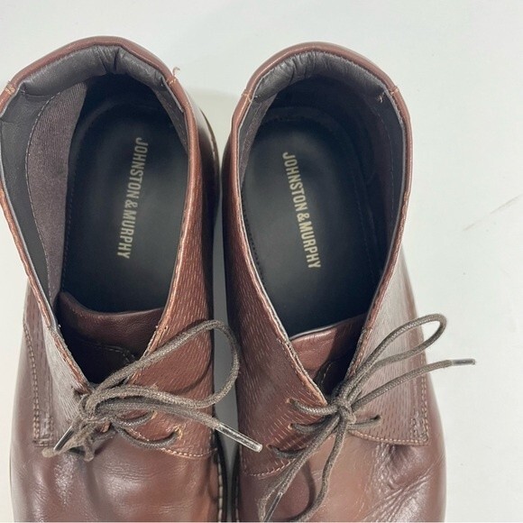 Johnston & Murphy Size‎ 10.5 Atwell Chukka Boots Men’s Calfskin Leather Shoes main image 5